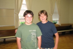 Bowling party for Will Ingle's Baptism