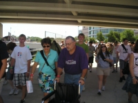 Leaving the Alamodome