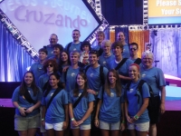 Macedonia Youth on the Alamodome stage