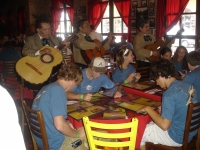 Mariachi band at Mi Tiera