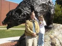 Greg & Maura with L-R Bear