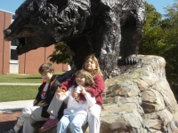 Kevin, Maura, Christine with L-R Bear 1