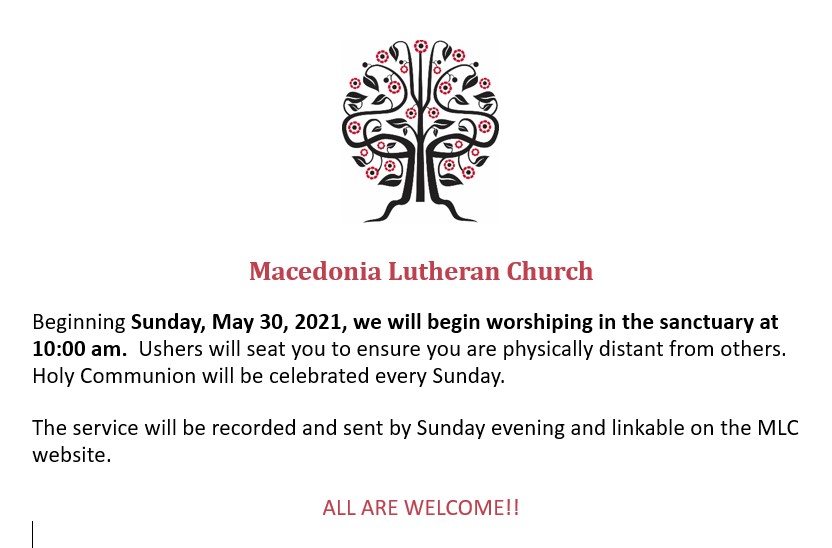 Macedonia Lutheran Church